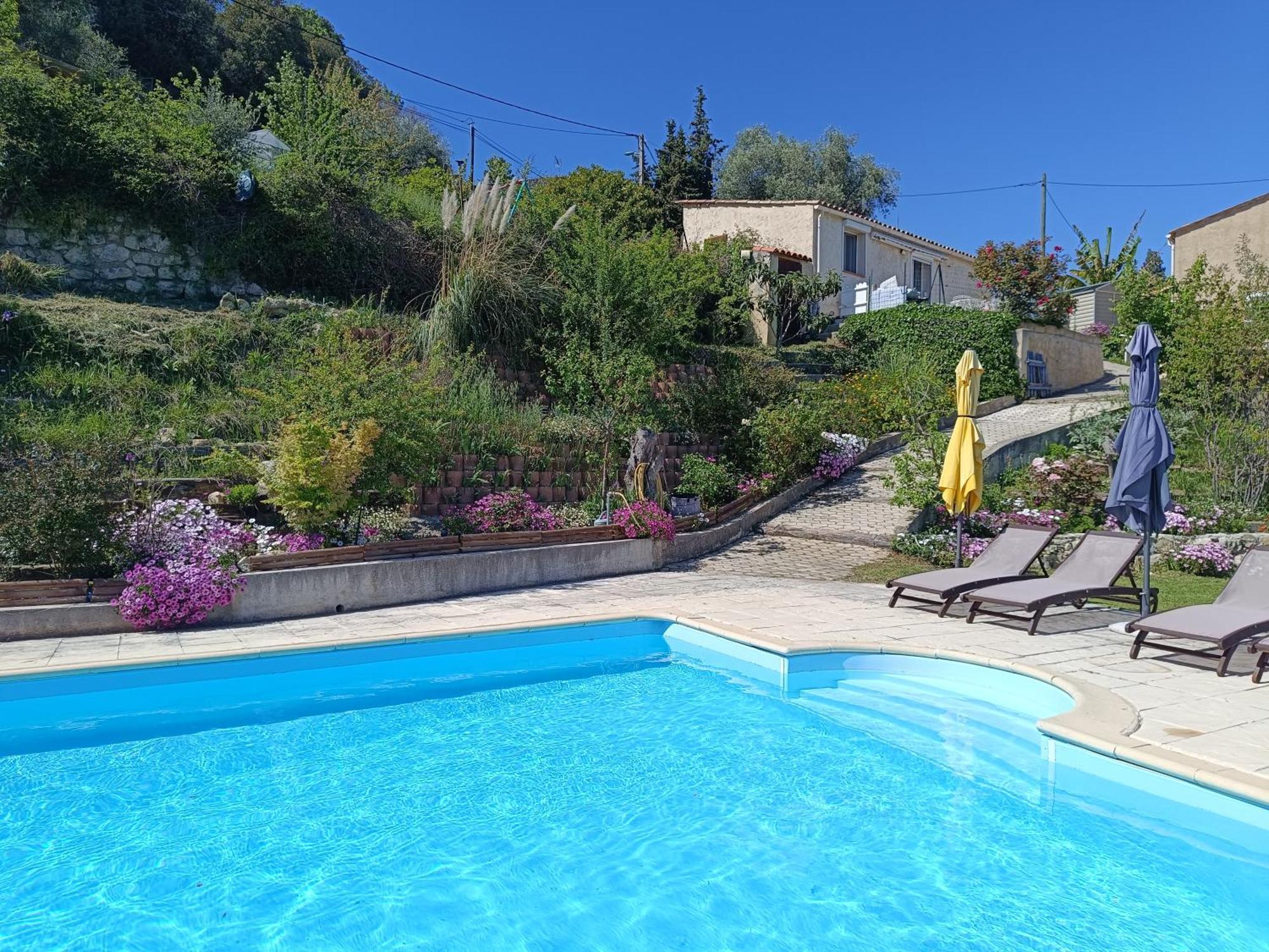 Studio Le Romantique A 20 Kms De Nice Bendéjun Zewnętrze zdjęcie